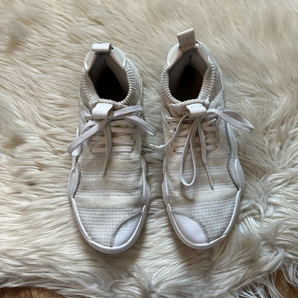 ADIDAS Trae Young 2.0 Triple White Sneakers